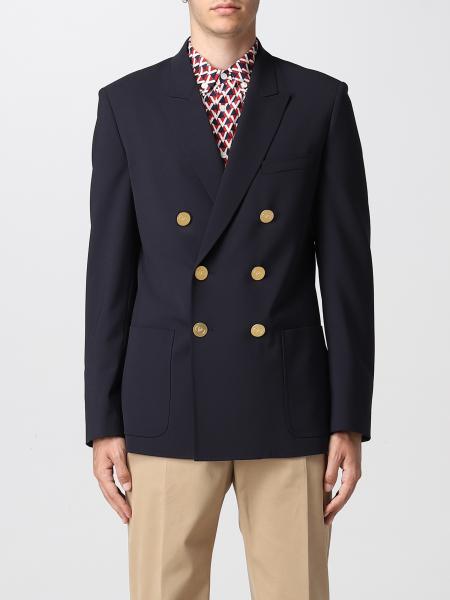 Men's Valentino: Valentino double-breasted wool jacket