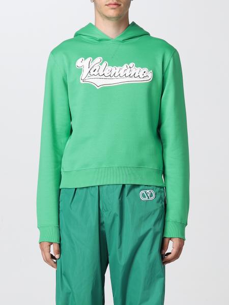 Valentino cotton sweatshirt with logo patch