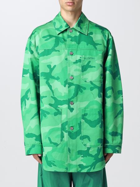 Valentino camouflage cotton overshirt