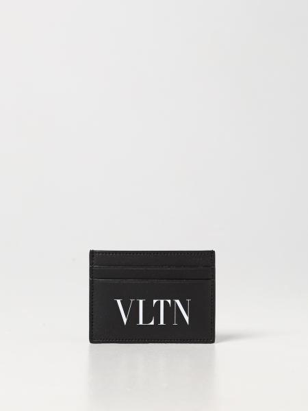 Porte-cartes de crédit Valentino Garavani avec logo VLTN