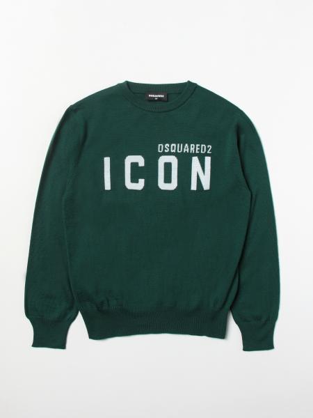 Green on sale dsquared jumper