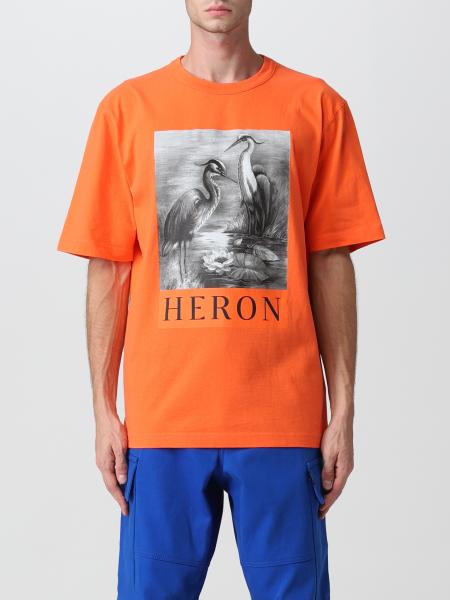 Heron Preston Outlet: t-shirt for man - Orange | Heron Preston t-shirt ...