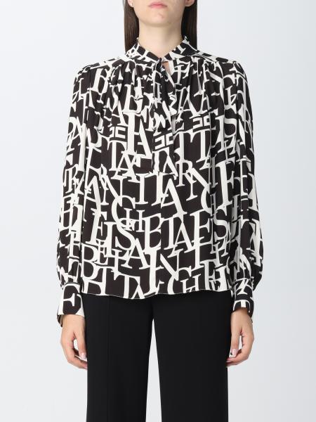 Onsoyours Blusa Elegante Donna Con Scollo A V, Stampa, Maniche Corte, Taglia Comoda - Perfetta Per L'estate