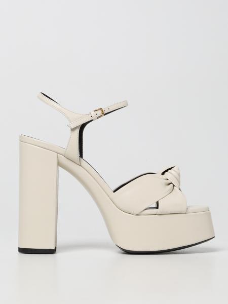 Saint Laurent women: Saint Laurent smooth leather sandals