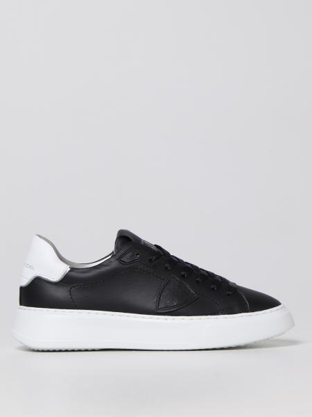 Philippe Model Outlet: sneakers for woman - Black | Philippe Model ...