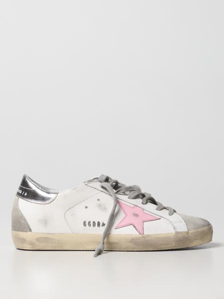 Golden Goose: Super-Star Classic Golden Goose trainers in leather
