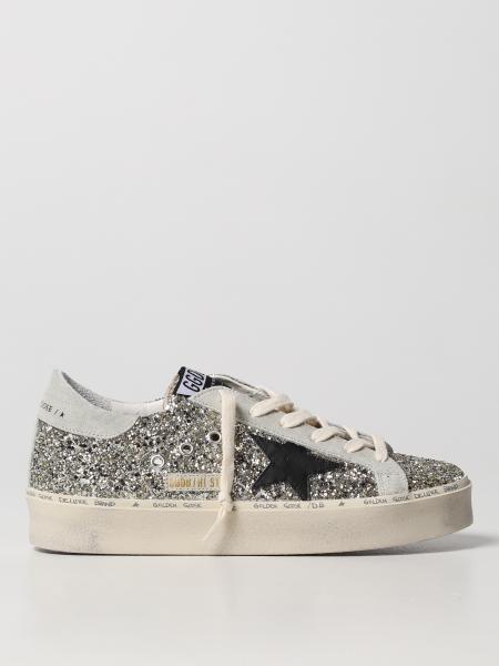 Giglio.com Donna Scarpe Sneakers Sneakers con glitter Sneakers Slide in suede usured e glitter 
