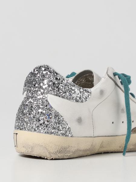Giglio.com Donna Scarpe Sneakers Sneakers con glitter Sneakers Super-Star Classic in pelle used e glitter 