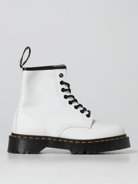 Dr. Martens bianche: Stivaletto 1460 Dr.Martens in pelle