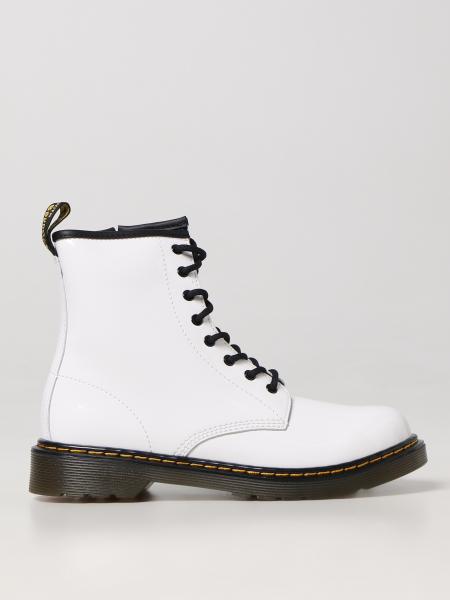 Dr. Martens bianche: Stivaletto 1460 Dr. Martens in vernice