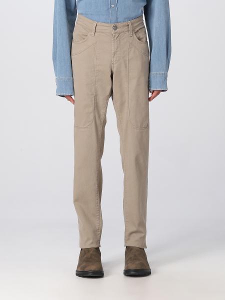 JECKERSON: jeans for man - Beige | Jeckerson jeans PA077MR630PXF22 ...