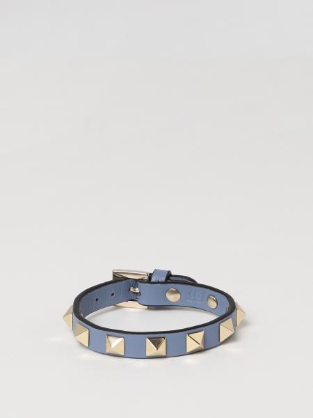 Bracelet en cuir Rockstud Valentino Garavani