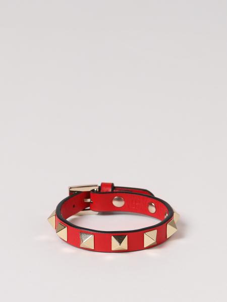 Women's Valentino Garavani: Valentino Garavani Rockstud leather bracelet