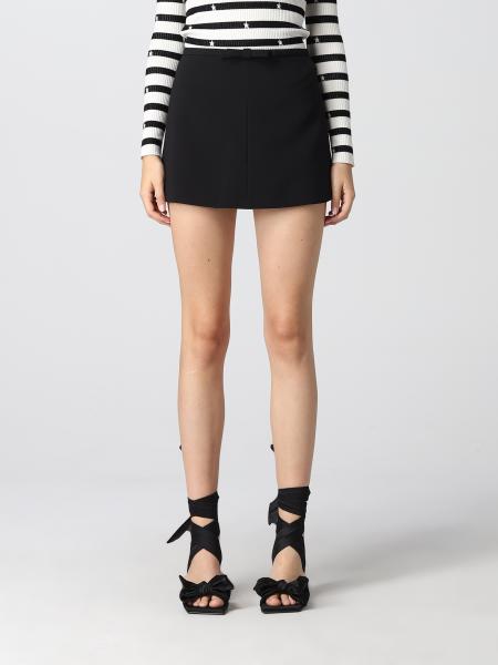 RED VALENTINO: cady tech shorts - Black | Red Valentino short ...