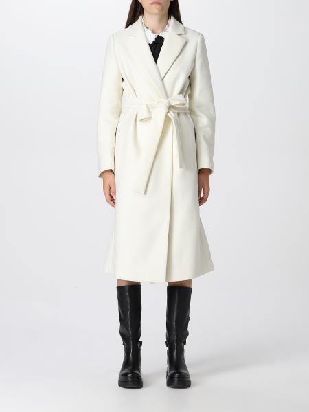 Red Valentino women: New Panno Red Valentino coat in wool blend