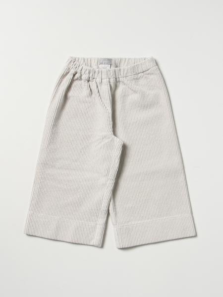 Il Gufo: Pantalone ampio Il Gufo in velluto 1000 righe