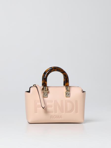 FENDI: By The Way bag in leather - Black  Fendi mini bag 8BS067ABVL online  at