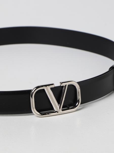 VALENTINO GARAVANI: Belt men - Black | Belt Valentino Garavani ...