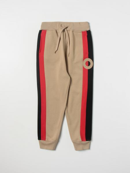Burberry cotton jogging pants with logo