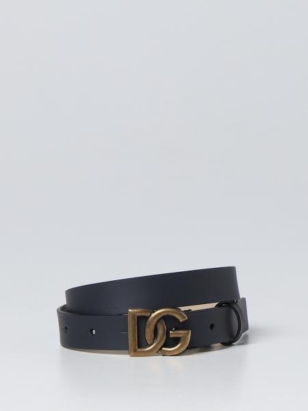 Dolce & Gabbana nappa leather belt