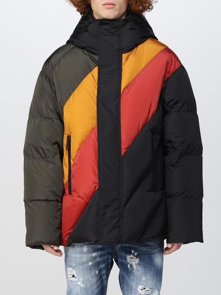 Piumino Dsquared2: Piumino bicolor con bande