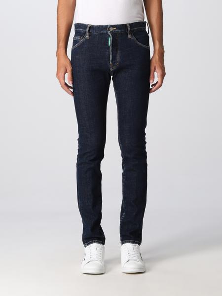 DSQUARED2: jeans for man - Blue | Dsquared2 jeans S78LB0074S30838 ...