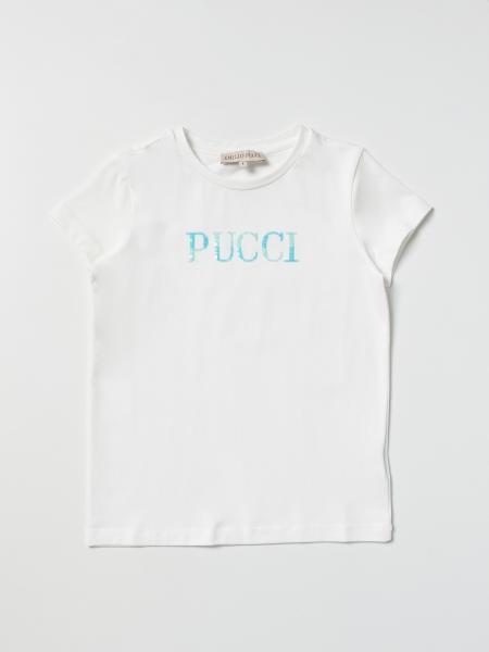 Kids' Emilio Pucci: T-shirt girls Emilio Pucci