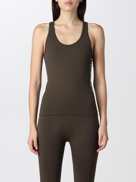 Top S Max Mara in tessuto stretch con logo