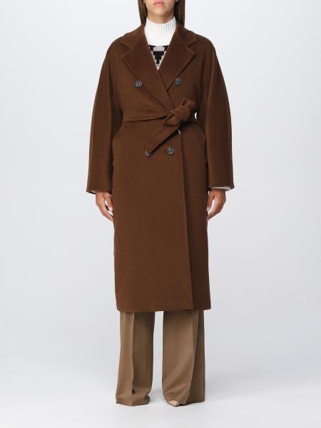 SoprabitoErmanno Scervino in Lana di colore Nero Donna Abbigliamento da Cappotti da Cappotti lunghi e invernali 