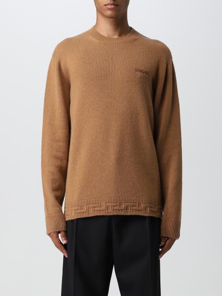 Versace Greca cashmere wool sweater