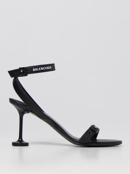 Balenciaga Afterhour 皮革凉鞋
