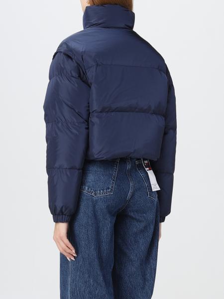 TOMMY JEANS: jacket for woman - Blue | Tommy Jeans jacket DW0DW14301 ...