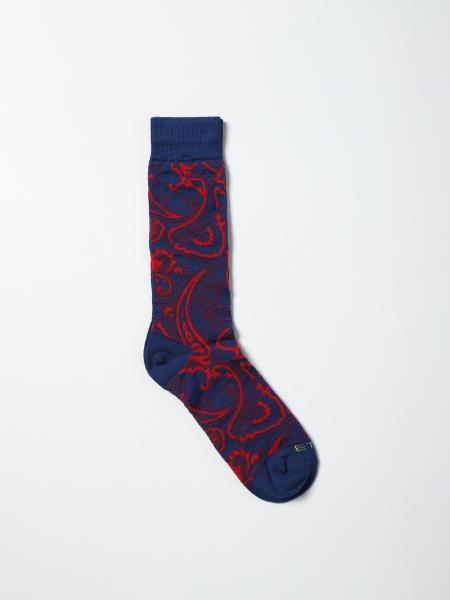 Etro socks with Paisley pattern