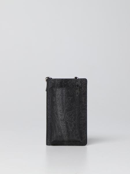 Etro porte-téléphone et porte-cartes de crédit avec motif Paisley