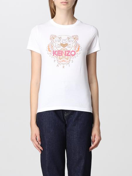 Kenzo 棉质 T 恤，Tiger Kenzo Paris Logo