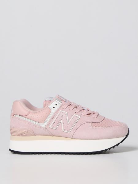 New Balance: Sneakers 574+ New Balance in suede e mesh