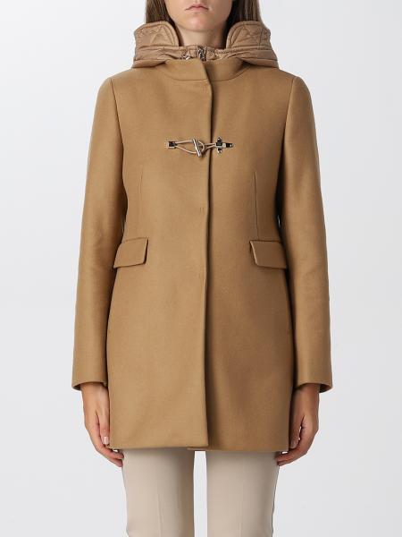 Toggle Coat di Fay in Grigio Donna Abbigliamento da Cappotti da Giacconi e cappotti corti 