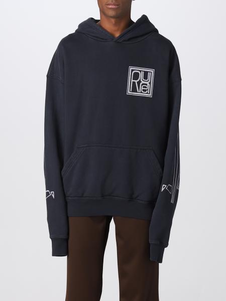 RHUDE: sweatshirt for man - Black | Rhude sweatshirt HO06012610 online ...