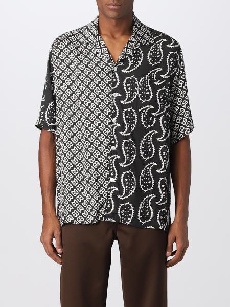 RHUDE: shirt for man - Black | Rhude shirt SR04071119 online on GIGLIO.COM