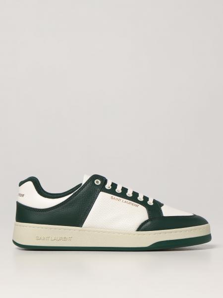 SAINT LAURENT: sneakers for man - Yellow Cream | Saint Laurent sneakers ...