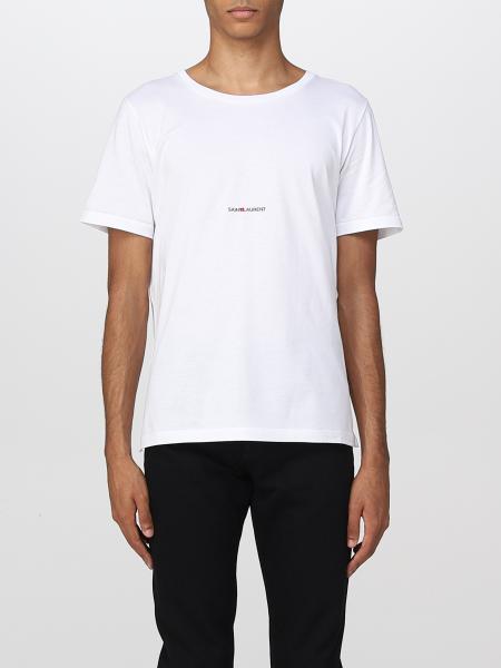 T-shirt Saint Laurent con mini logo