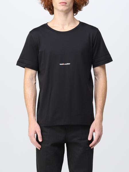 T-shirt Saint Laurent con mini logo