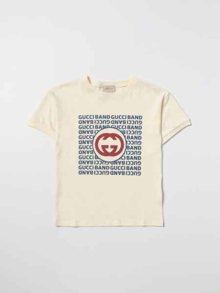 Kids' Gucci: Gucci t-shirt with GG logo