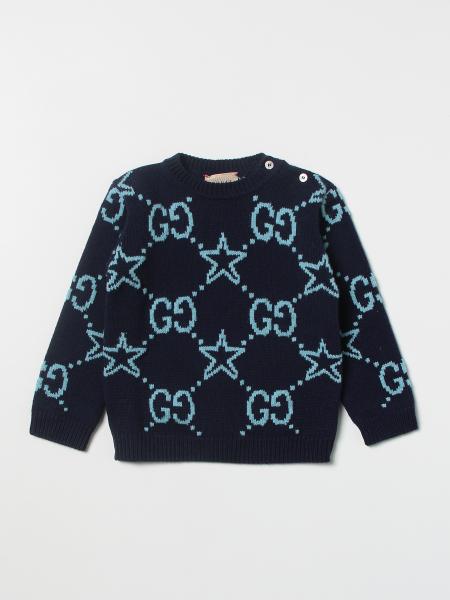 Gucci jumper with GG pattern and stars all over