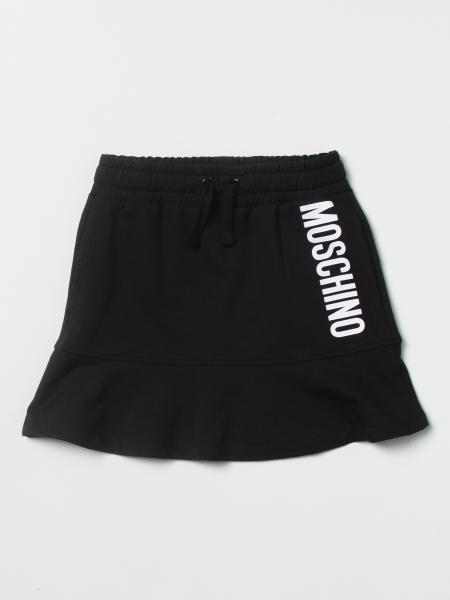Moschino girls' clothing: Moschino Kid skirt with logo