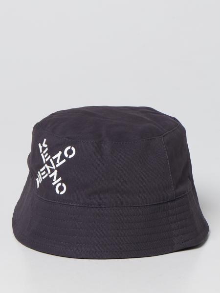 KENZO KIDS: hat for kids - Grey | Kenzo Kids hat K51016 online at GIGLIO.COM