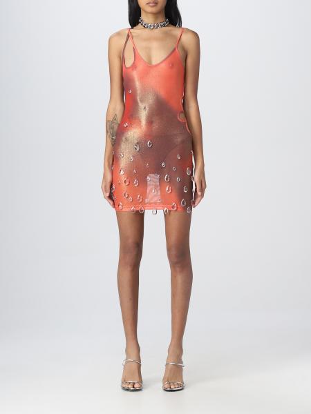 GCDS: dress for woman - Pink | Gcds dress AI22W590474 online at GIGLIO.COM