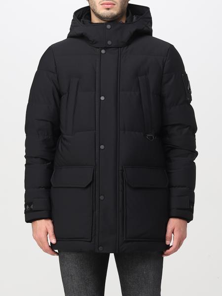 MOOSE KNUCKLES: jacket for man - Black | Moose Knuckles jacket M32MJ152 ...
