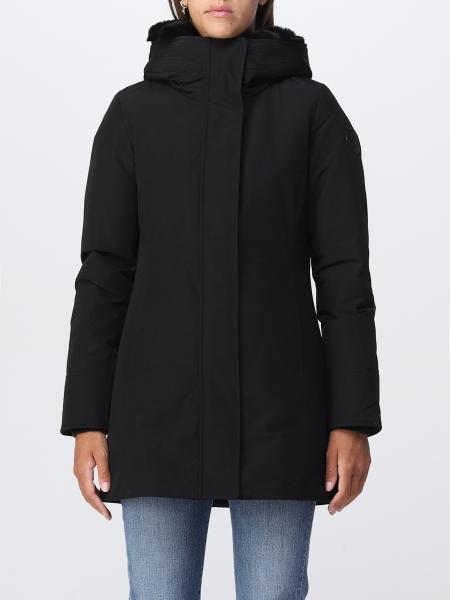 WOOLRICH: jacket for woman - Black | Woolrich jacket CFWWOU0724FRUT0001 ...