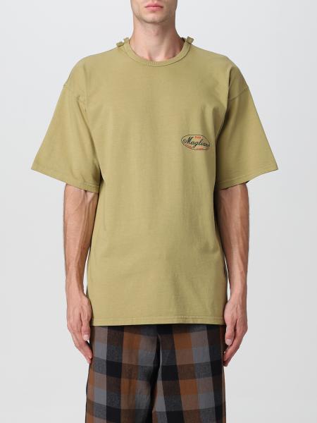 olive t shirt men